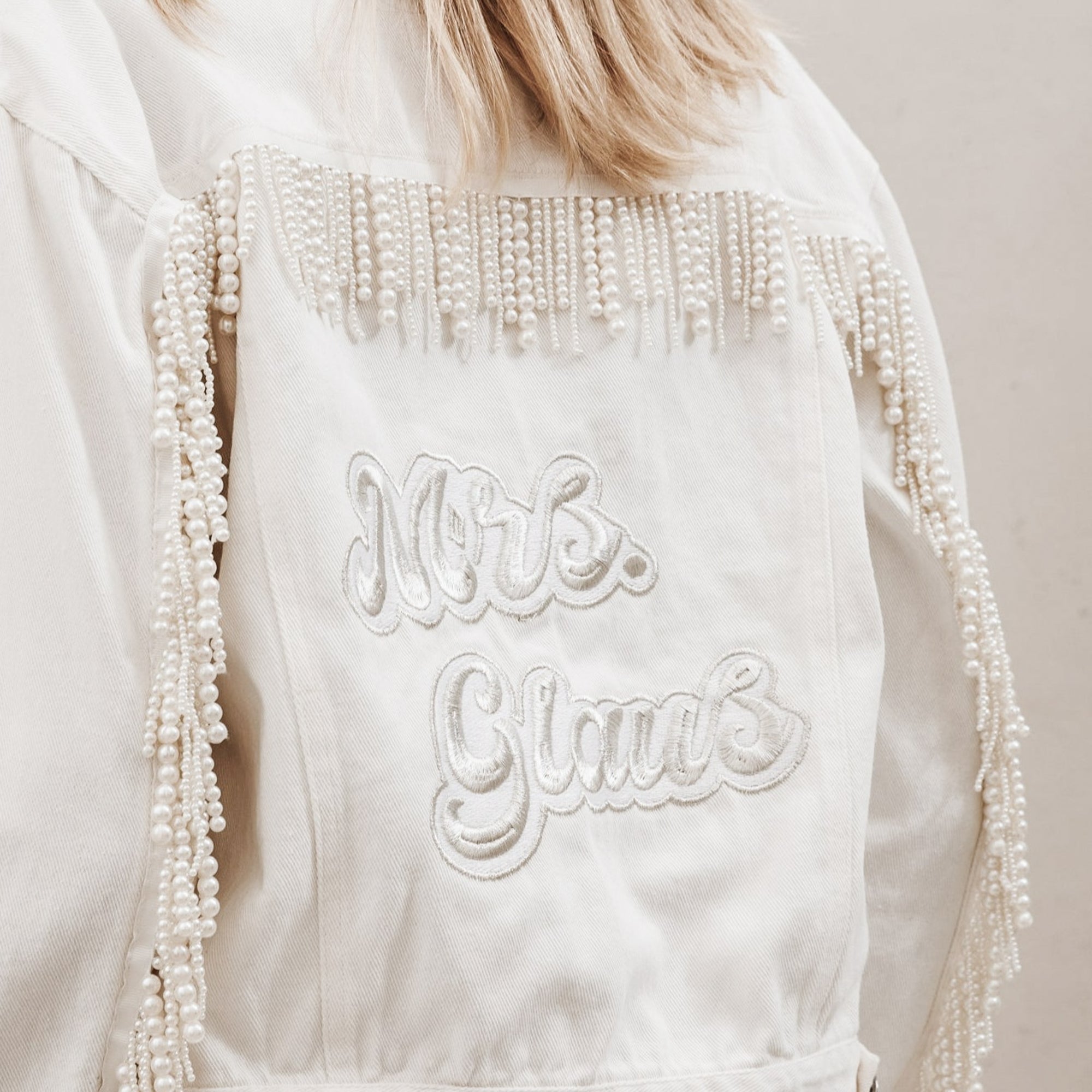 Pearl Fringe Jacket