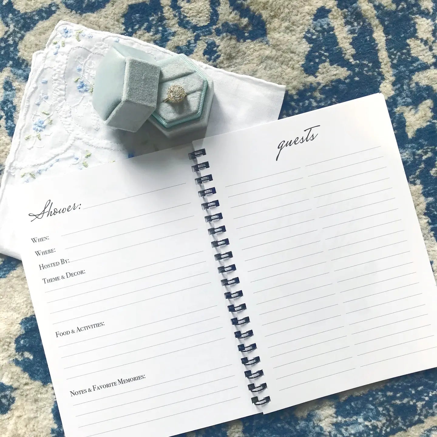 Little Blue Wedding Journal