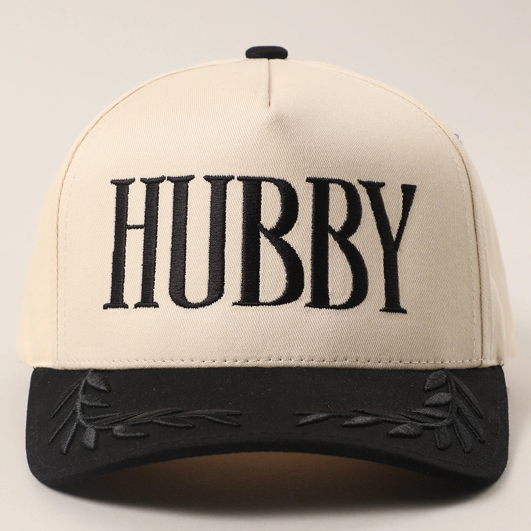 Hubby Two-Tone Canvas Trucker Hat
