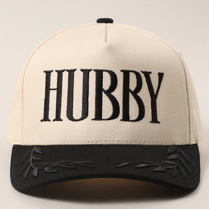 Hubby Two-Tone Canvas Trucker Hat