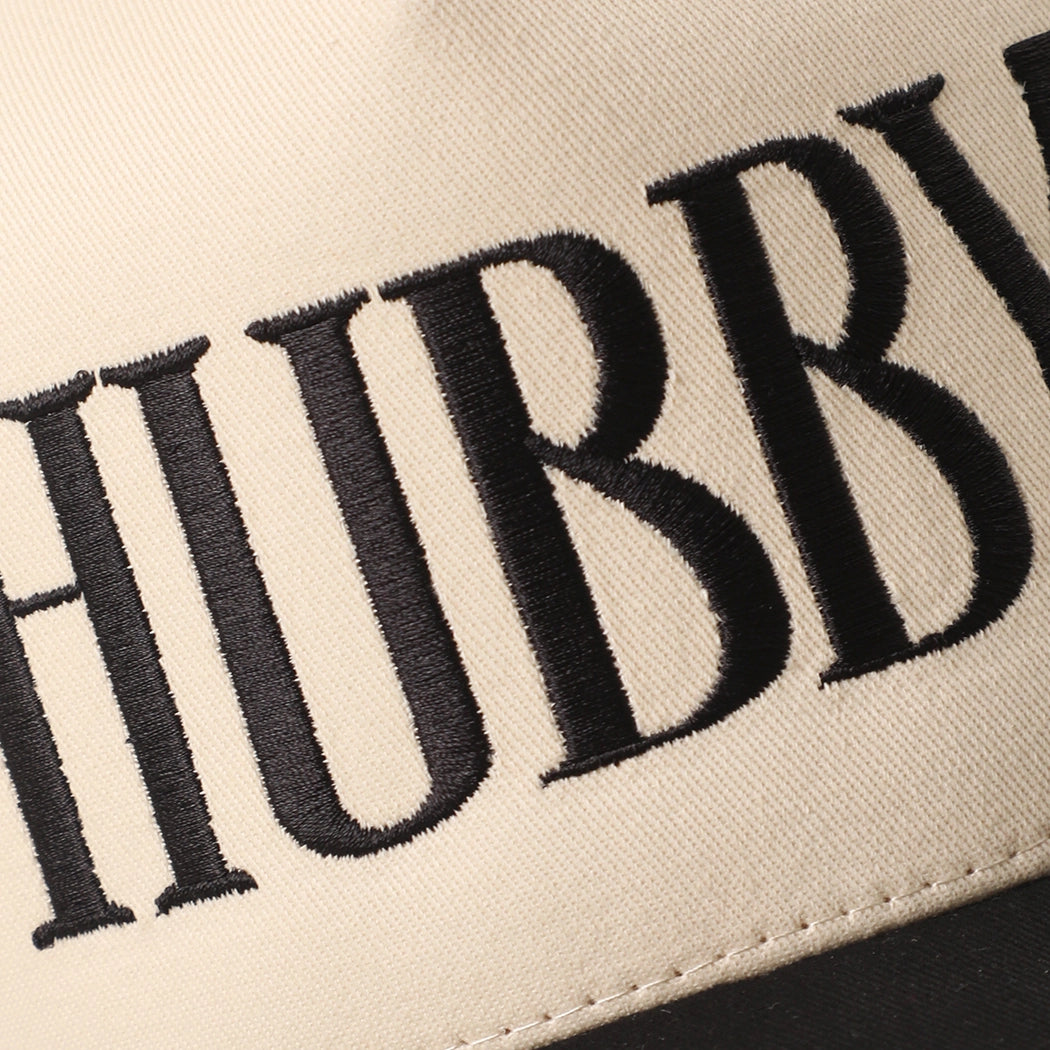 Hubby Two-Tone Canvas Trucker Hat