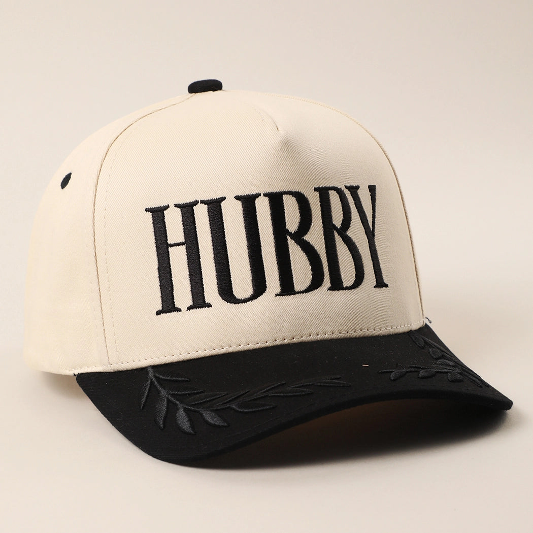 Hubby Two-Tone Canvas Trucker Hat