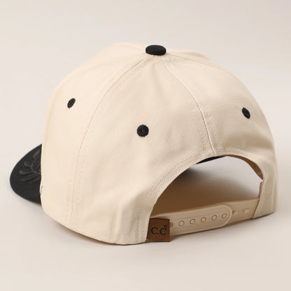 Hubby Two-Tone Canvas Trucker Hat