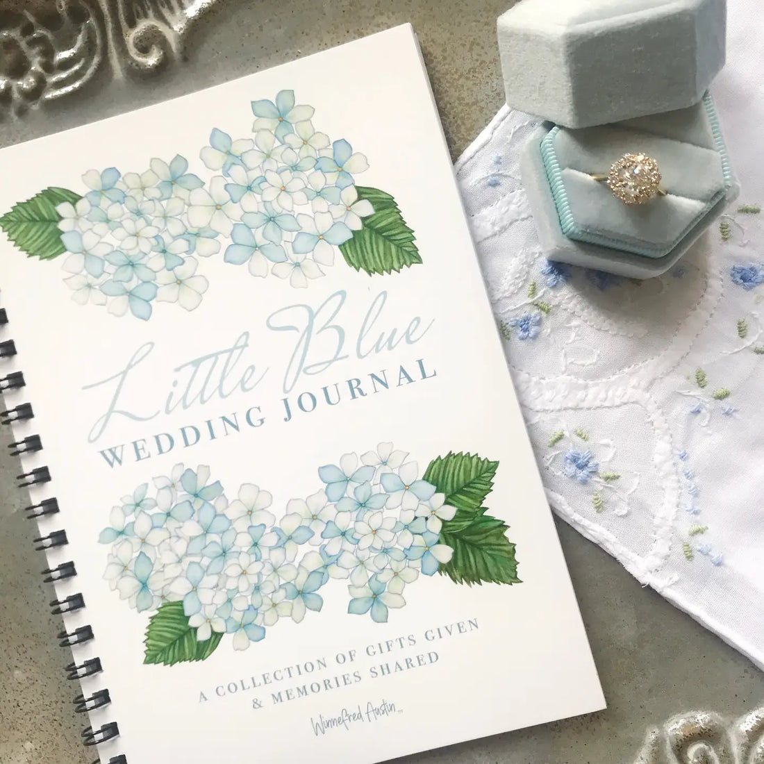 Little Blue Wedding Journal