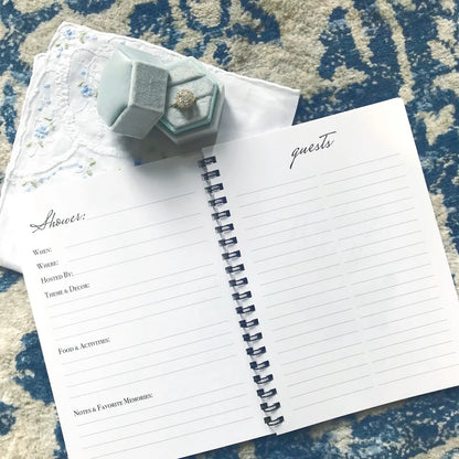 Little Blue Wedding Journal