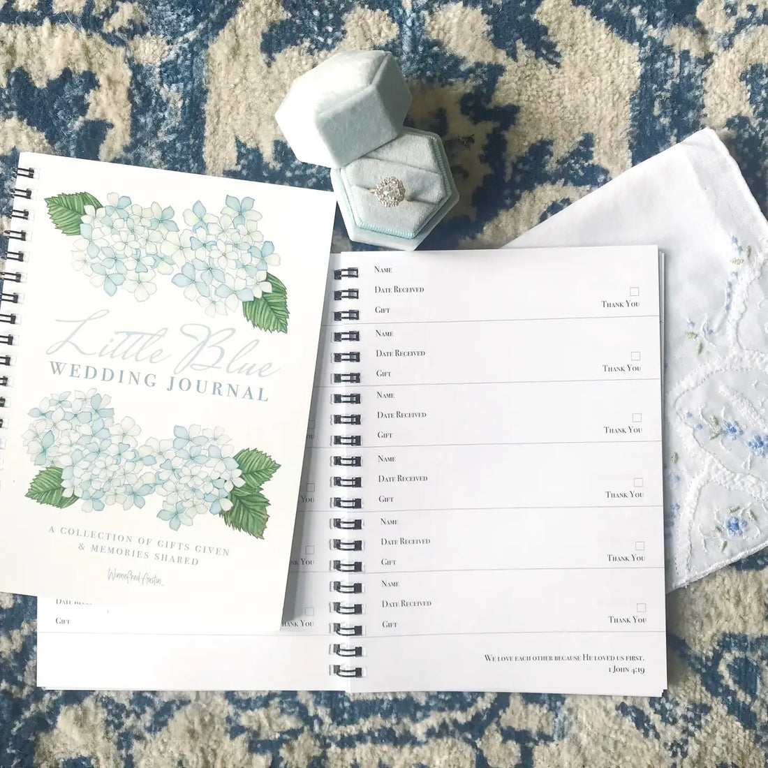 Little Blue Wedding Journal