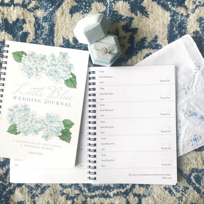 Little Blue Wedding Journal