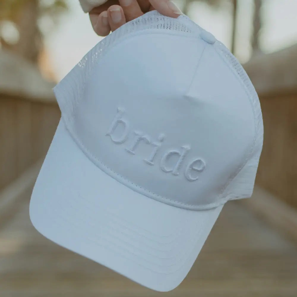 Monochrome Bride Hat